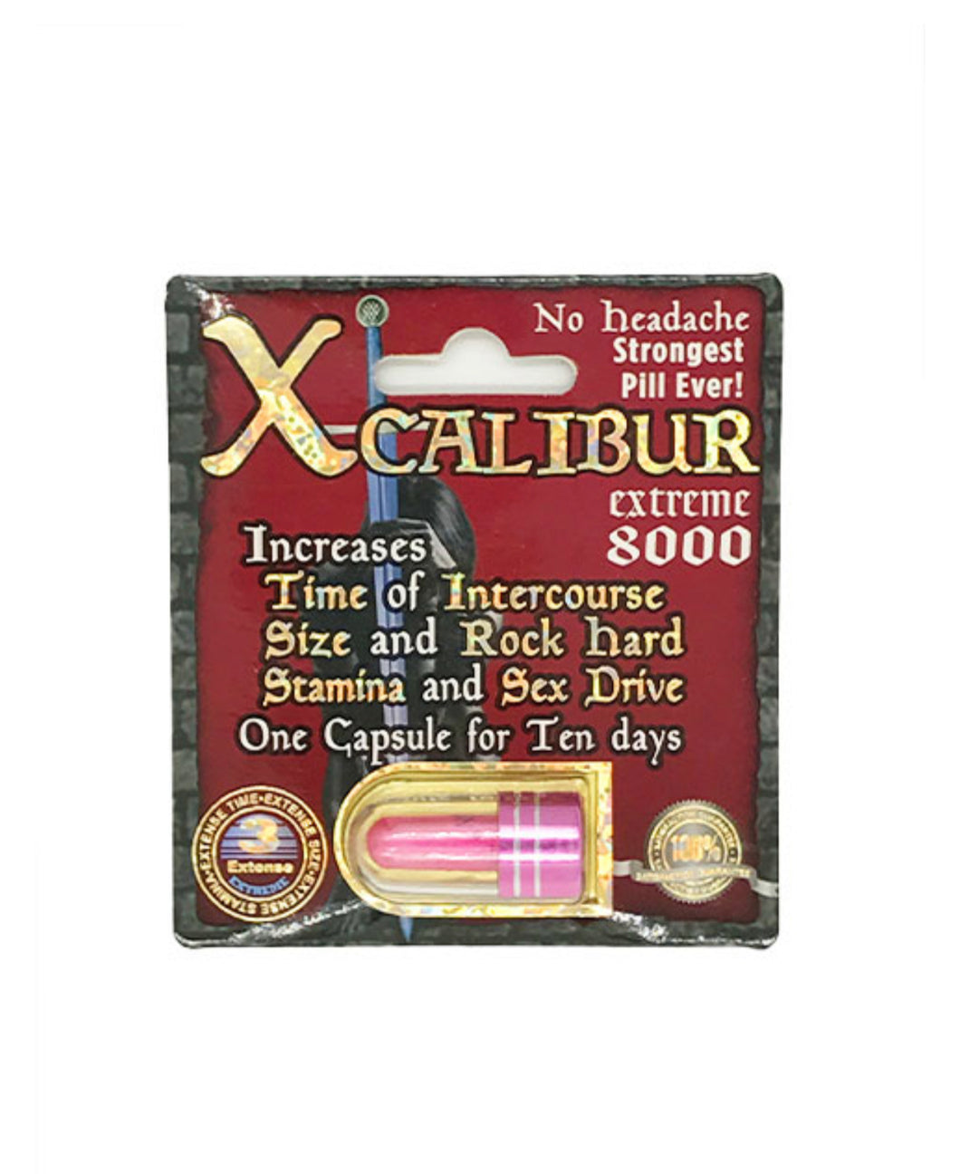 Xcaliber Extreme 8000 Male Enhancement Pill