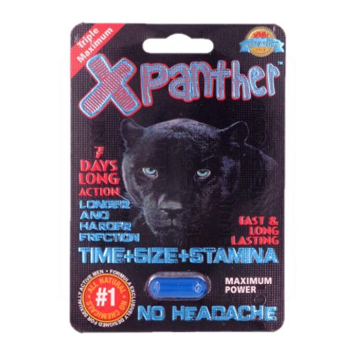 X PANTHER MALE ENHANCEMENT PILL - 15 Days Long Action