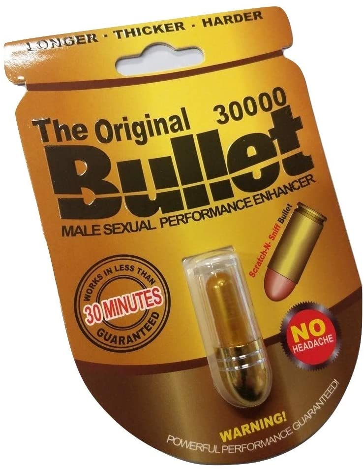 The Original Bullet Pill Gold Male Enhancement