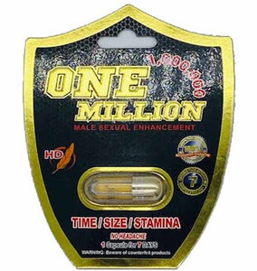 ONE MILLION MALE ENHANCEMENT PILL - Lasting 7 days