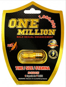 One Million Male Enhancement Gold Pill whole box On Sale